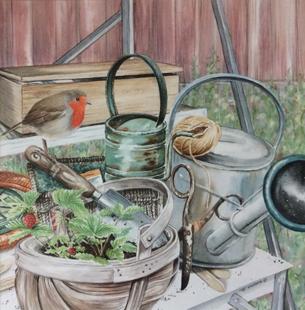pottering